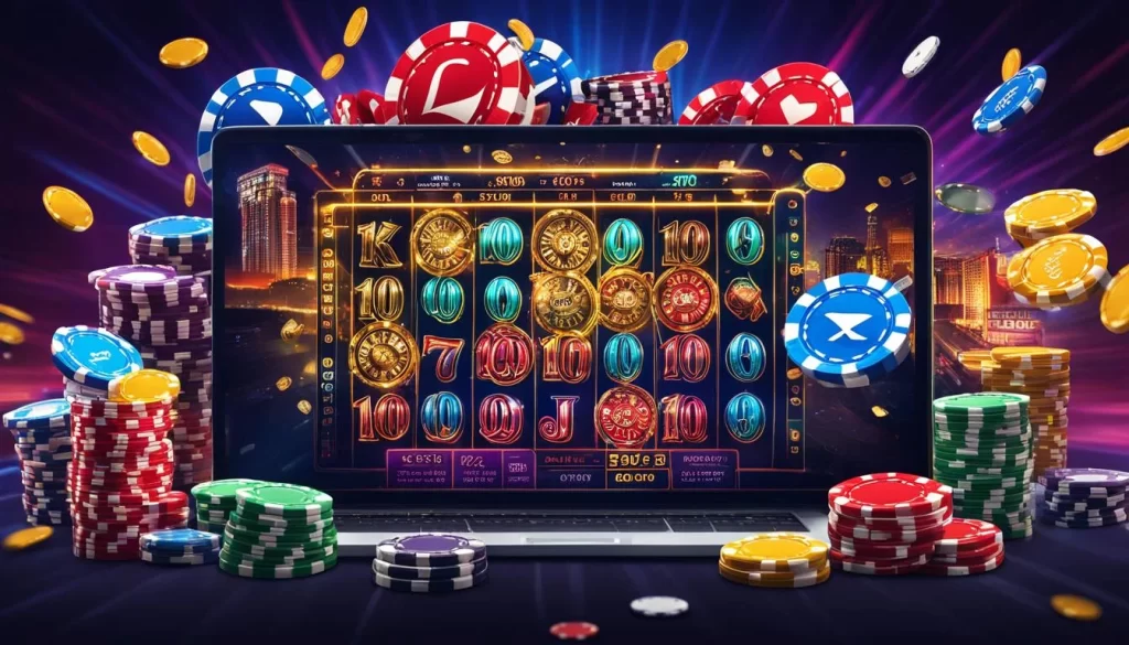 Hình ảnh tổng hợp các trò chơi đa dạng tại Fu88: cá cược thể thao, casino, slot game, bắn cá, đá gà